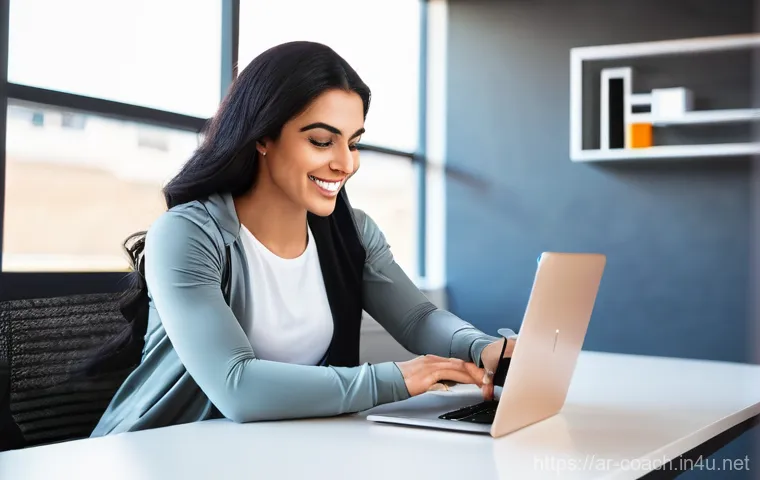 스포츠지도사로 성공한 사람들의 이야기 - **Prompt 1: Digital Fitness Entrepreneur in a Modern Arabic Setting**
    A charismatic and professi...