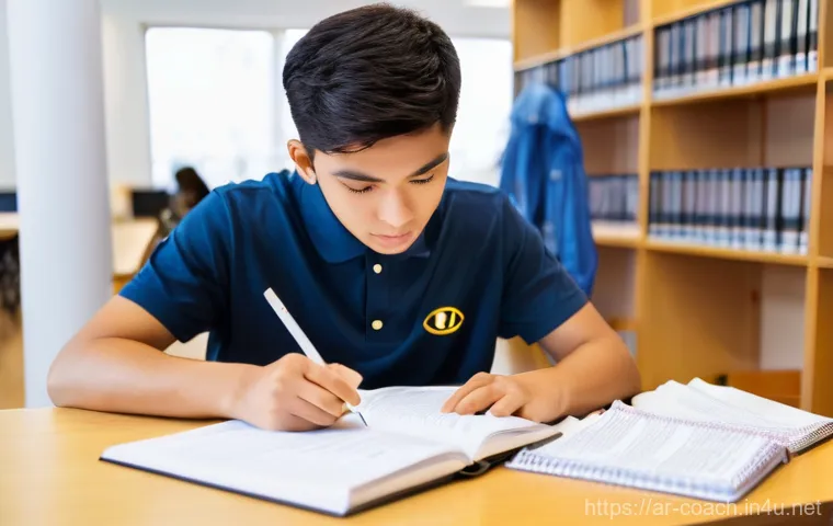 스포츠지도사 필기시험 기출문제 분석 - **Prompt 1: Focused Study and the Golden Key to Success**
    "A dedicated male or female student, d...