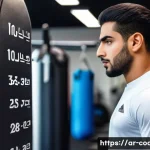 스포츠지도사 실기시험 합격률 분석 - A detailed scene depicting an Arab male sports coach in his late 20s preparing for a practical sport...