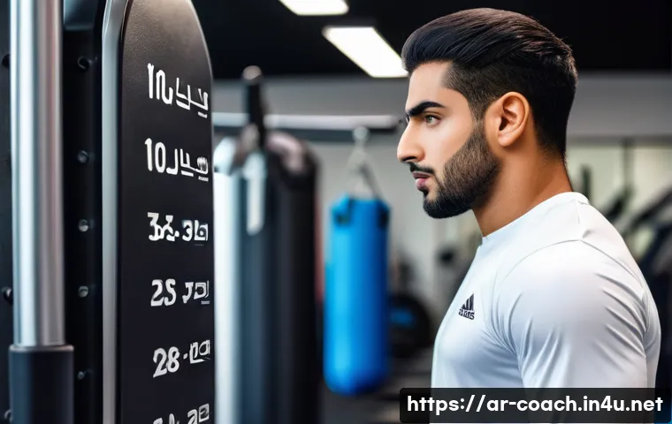 스포츠지도사 실기시험 합격률 분석 - A detailed scene depicting an Arab male sports coach in his late 20s preparing for a practical sport...