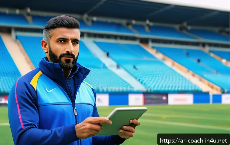스포츠지도사 국가대표 트레이너가 되는 법 - A professional male national sports coach in traditional Middle Eastern attire, standing confidently...